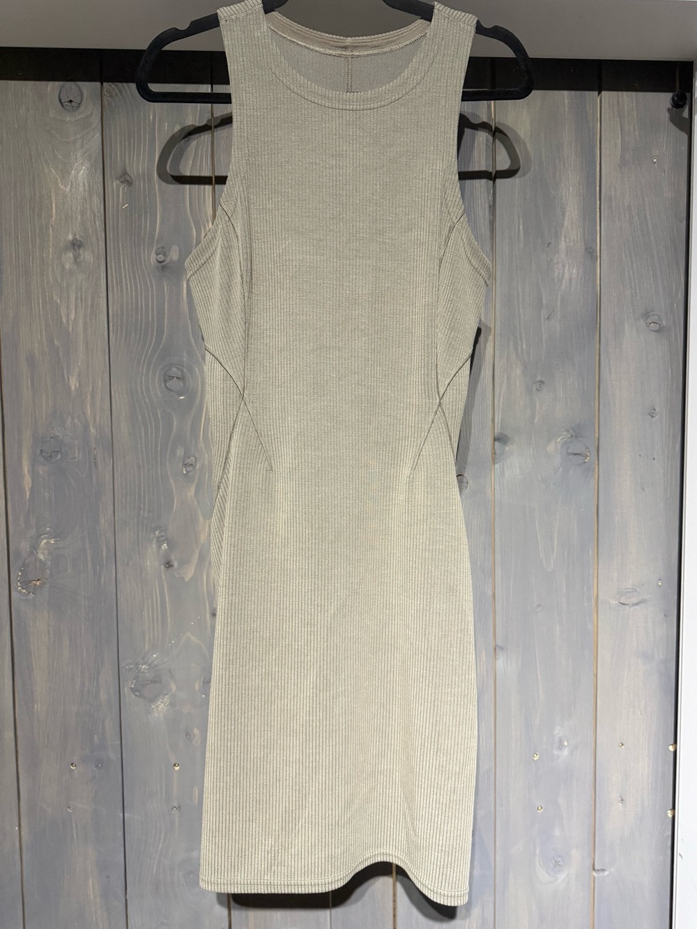 Lululemon Ribbed Softstreme Slim-Fit Tank Dress